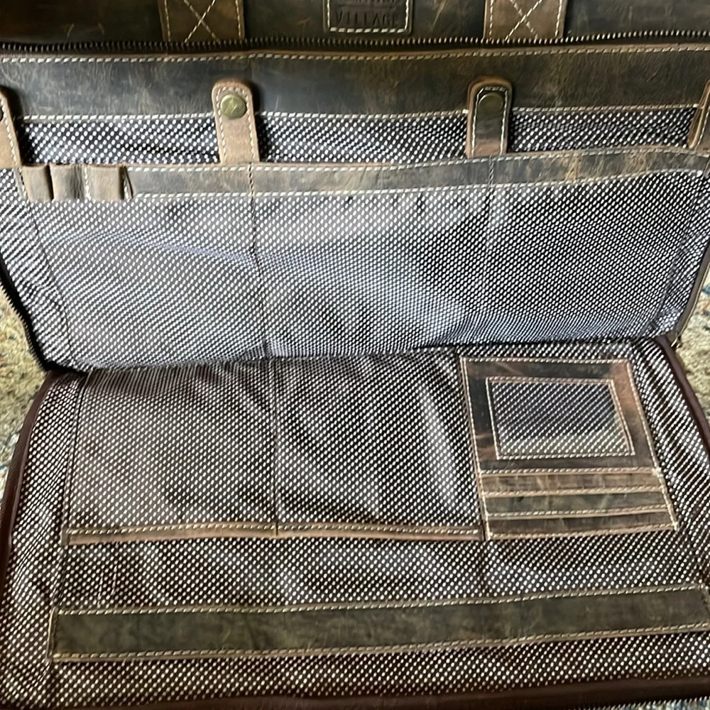 Leather Village Brown Leather Men's Bag